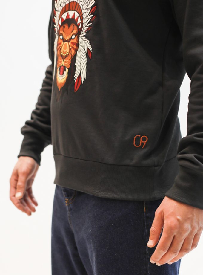 WODD LyonKee in Charcoal Grey