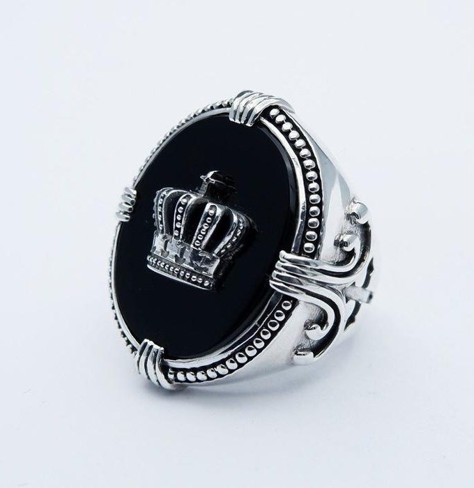 SILVERBONE - QUEEN RING